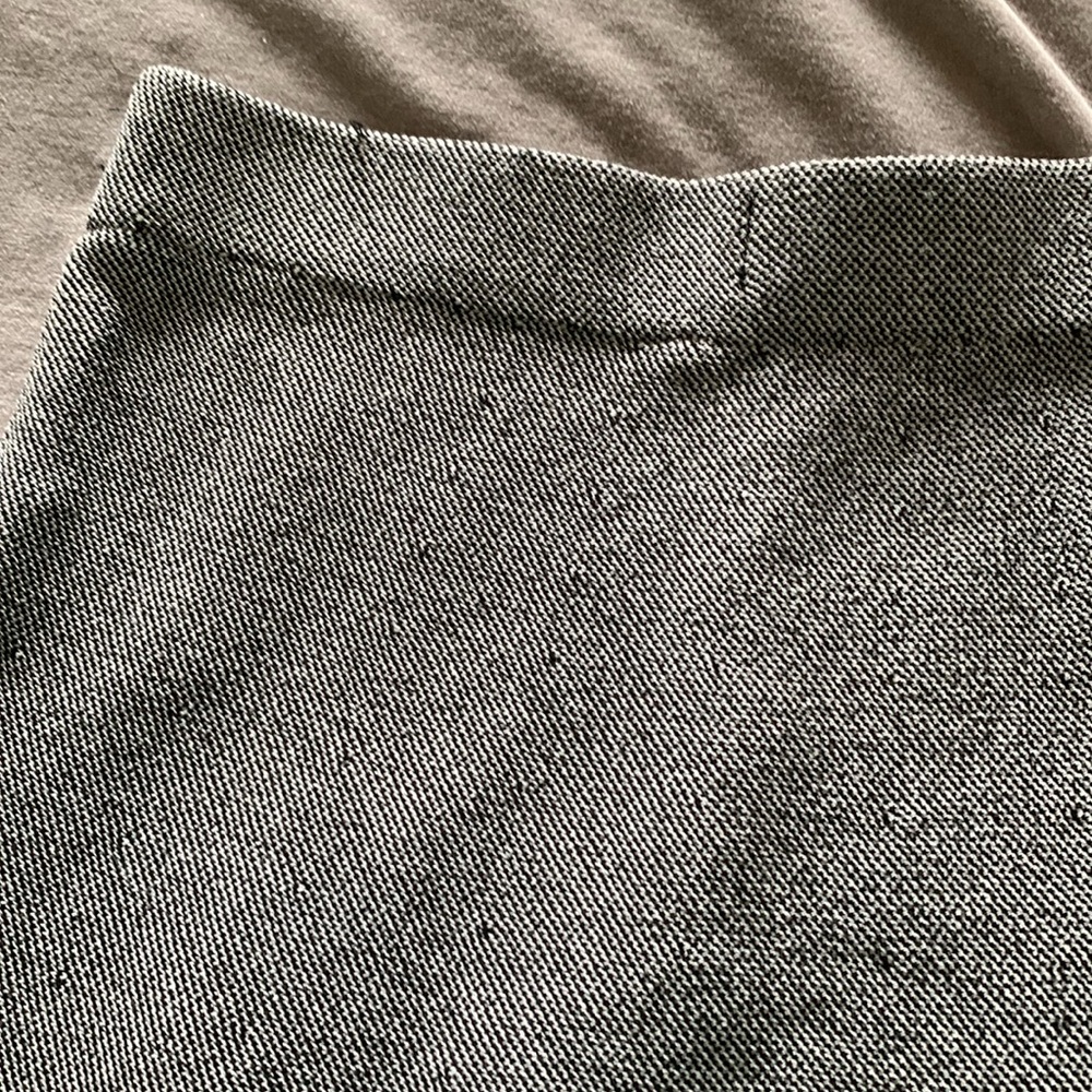 Zara S pull on skirt black and grey tweed - Picture 6 of 7